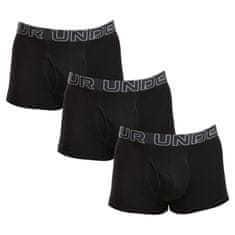 Under Armour 3PACK pánske boxerky čierne (1383891 001) - veľkosť M