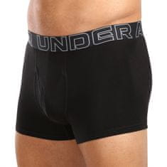 Under Armour 3PACK pánske boxerky čierne (1383891 001) - veľkosť M