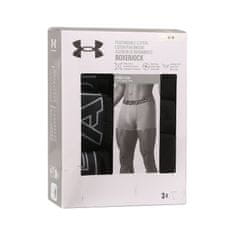 Under Armour 3PACK pánske boxerky čierne (1383891 001) - veľkosť M