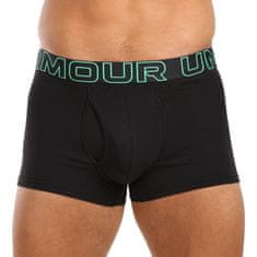 Under Armour 3PACK pánske boxerky čierne (1383891 002) - veľkosť M