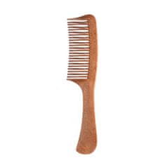 Eurostil Eurostil Cabello Peine Escarpidor Pua Curva Grande Mango Madera 1un 