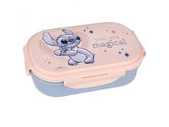 Disney Stitch Raňajková krabička so príborom, lunchbox na sendviče 