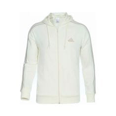 Adidas Mikina biela 170 - 175 cm/M Essentials French Terry 3-stripes