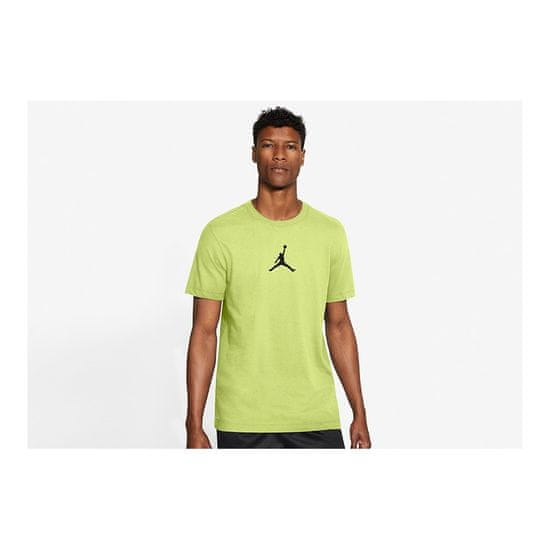 Nike Tričko zelená Air Jordan Jumpman Dri-fit