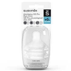 Suavinex Physiological Teat S Flow Silicone 2 Units 