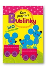 Bublinky Kam patrím? - 140 samolepiek