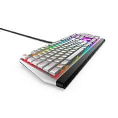 DELL klávesnica Alienware Low-profile RGB Mechanical Gaming Keyboard/ AW510K/ US/ Int./ medzinárodná/ Lunar Light