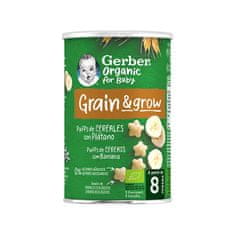 GERBER Gerber Organic Puff Cereals and Banana 