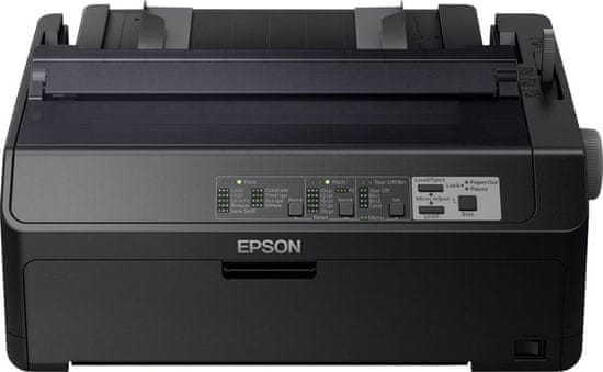 Epson LQ-590IIN/ A4/ 24pins/ 550zn/ 1+6kopii/ USB/ LPT/ LAN