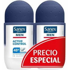 Sanex Sanex Men Active Control 48h Deodorant Roll On Duplo 2 x 50ml 