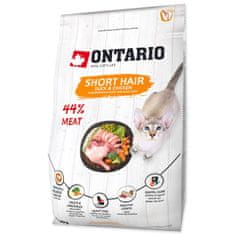 Ontario Krmivo Cat Shorthair 0,4kg