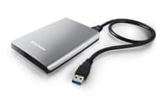 VERBATIM Store 'n' Go HDD 2,5", 1TB, USB 3.0, silver 53071