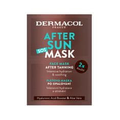 Dermacol Pleťová maska po opaľovaní After Sun (Face Mask) 2 x 8 ml