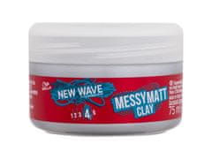 Wella Wella - New Wave Messy Matt Clay - Unisex, 75 ml 