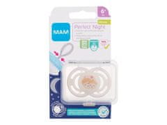 MAM Mam - Perfect Night Silicone Pacifier 6m+ Acorns - For Kids, 1 pc 