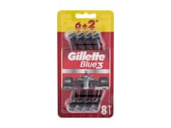 Gillette Gillette - Blue3 Red - For Men, 8 pc 