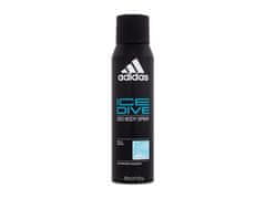 Adidas Adidas - Ice Dive Deo Body Spray 48H - For Men, 150 ml 