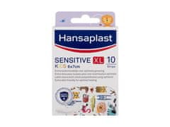 Hansaplast Hansaplast - Sensitive Kids XL Plaster - For Kids, 10 pc 