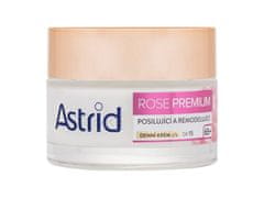Astrid Astrid - Rose Premium Strengthening & Remodeling Day Cream SPF15 - For Women, 50 ml 