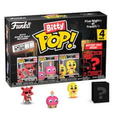 Funko Blister 4 figures Bitty POP Five Nights at Freddys Foxy 