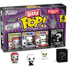 Funko Blister 4 figures Bitty POP Disney Nightmare Before Christmas Sally 