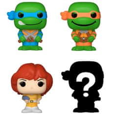 Funko Blister 4 figures Bitty POP Teenage Mutant Ninja Turtles Leonardo 