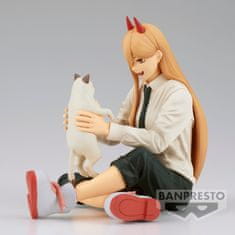 BANPRESTO Chainsaw Man Break Time Power & Meowy figure 9cm 