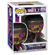 Funko POP figure Marvel What If T'Challa Star-Lord 