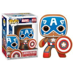 Funko POP figure Marvel Holiday Captain America 