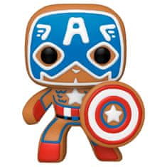 Funko POP figure Marvel Holiday Captain America 