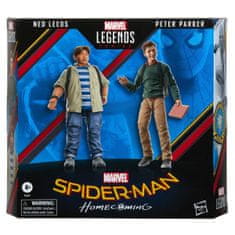 HASBRO Marvel Legends Spiderman Homecoming Peter Parker and Ned Leeds set 2 figures 15cm 