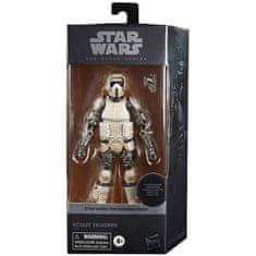 HASBRO Star Wars Black Series Scout Trooper Carbonized figure 15cm 