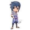 Naruto Shippuden Sasuke Uchiha Ver.A Q posket figure 14cm 