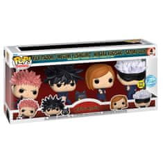 Funko POP pack 4 figures Jujutsu Kaisen serie 1 Exclusive 