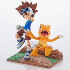 BANPRESTO Digimon Adventure Adventure Archives Taichi and Agumon figure 15cm 