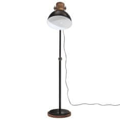 Vidaxl Podlahová lampa 25 W čierna 30x30x90-150 cm E27