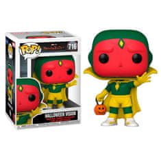 Funko POP figure Marvel WandaVision Vision Halloween 