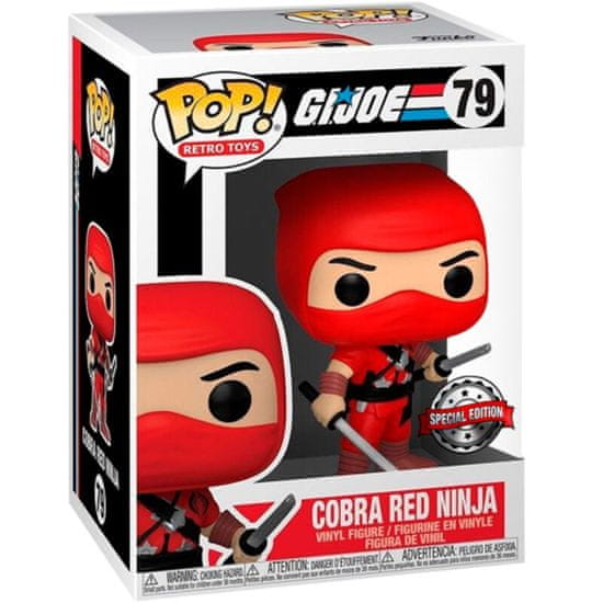 Funko POP figure G.I. Joe Cobra Red Ninja Exclusive