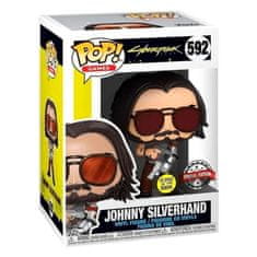 Funko POP figure Cyberpunk 2077 Johnny Silverhand with Gun Exclusive 