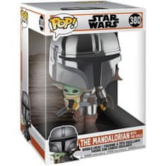 Funko POP figure Star Wars Mandalorian with Yoda Child 25cm 