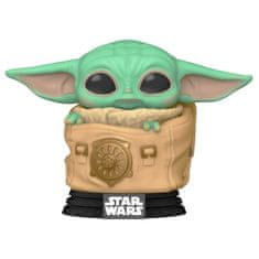 Funko POP figure Star Wars The Mandalorian Child with Bag 