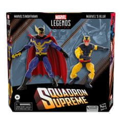 HASBRO Marvel Squadron Supreme Marvels Nighthawk & Marvels Blur figure 15cm 