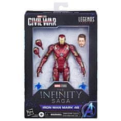 HASBRO Marvel The Infinity Saga Captain America Iron Man Mark 46 figure 15cm 