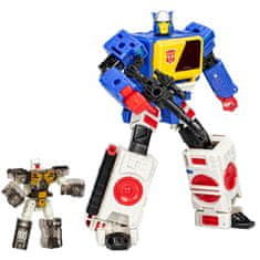 HASBRO Transformers Generations Legacy Evolution Voyager Class Twincast y Autobot Rewind figure 18cm 