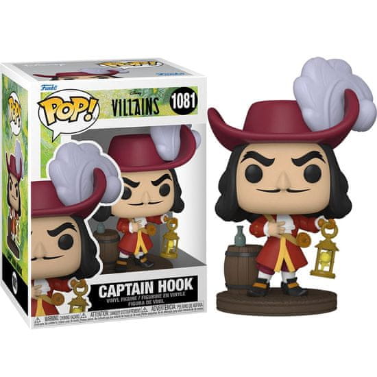 Funko POP figure Disney Villains Captain Hook