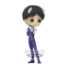 BANPRESTO Evangelion New Theatrical Edition Plugsuit Style Shinji Ikari Q posket ver.B figure 14cm 