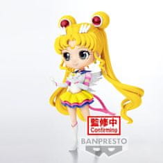 BANPRESTO Sailor Moon Pretty Guardian Cosmos the Movie Eternal Sailor Moon Ver.A Q posket figure 14cm 