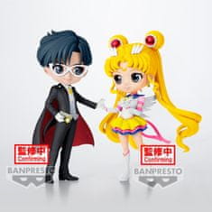 BANPRESTO Sailor Moon Pretty Guardian Cosmos the Movie Eternal Sailor Moon Ver.A Q posket figure 14cm 