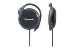 PANASONIC RP-HS46E-K, drôtové slúchadlá, cez uši, 3,5mm jack, kábel 1,1m, čierna