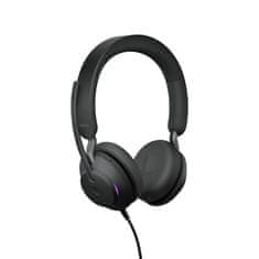 Jabra Evolve2 40 SE/Stereo/USB-C/Drôt/MS/Čierna